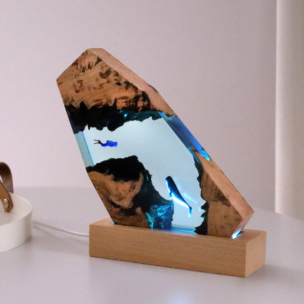 Resin Art Wedding Gift - ديكور منزلي جديد على شكل غواصة