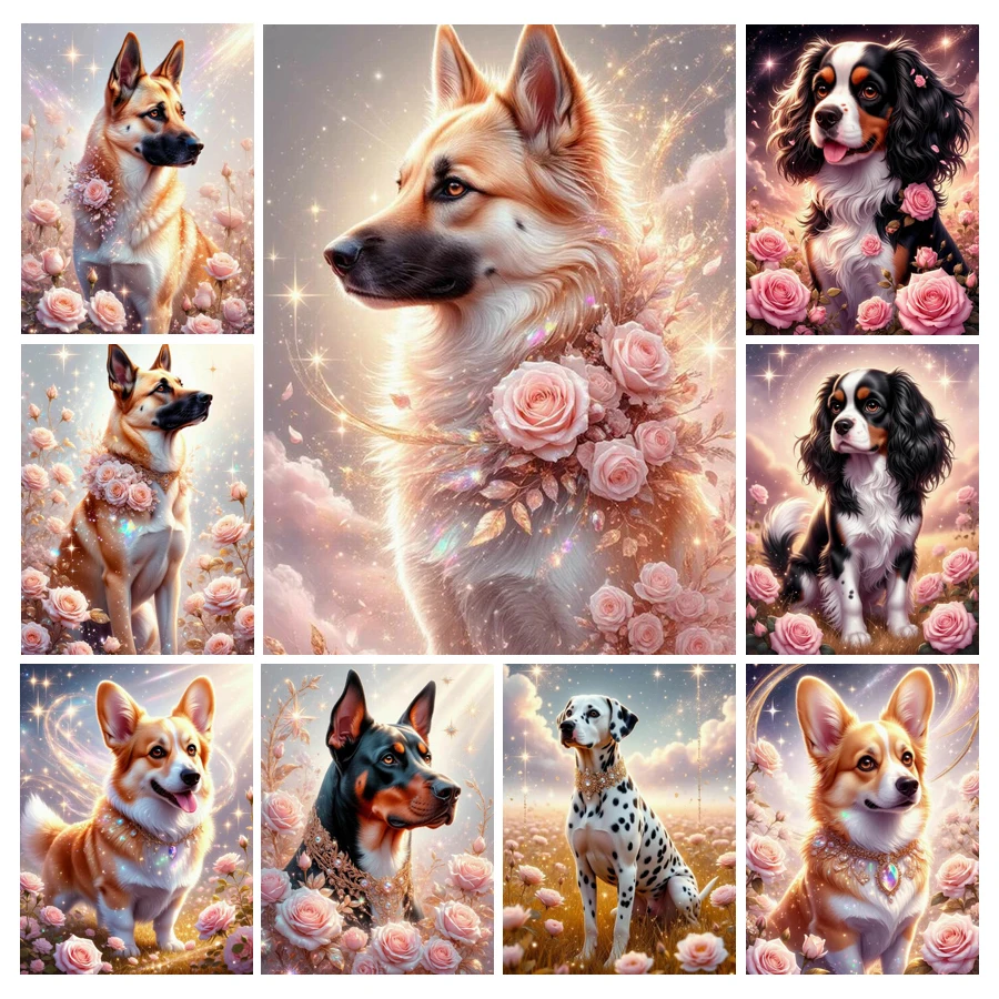 Resin Art Rose - لوحة ماسية جديدة لعام 2026 بتصميم