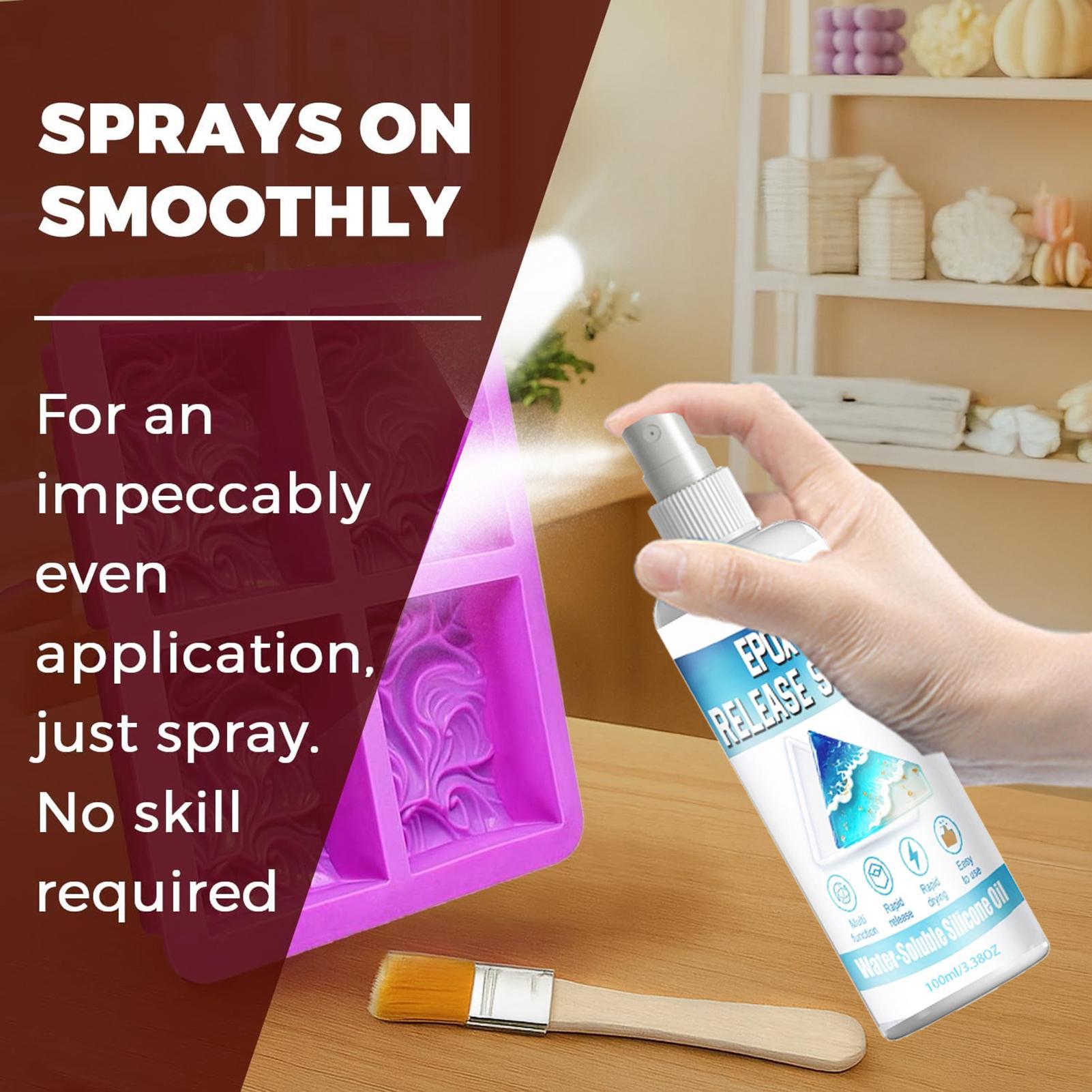 رذاذ سيليكون للإيبوكسي، رذاذ ل - مراجعة Release Spray Silicone وسعره