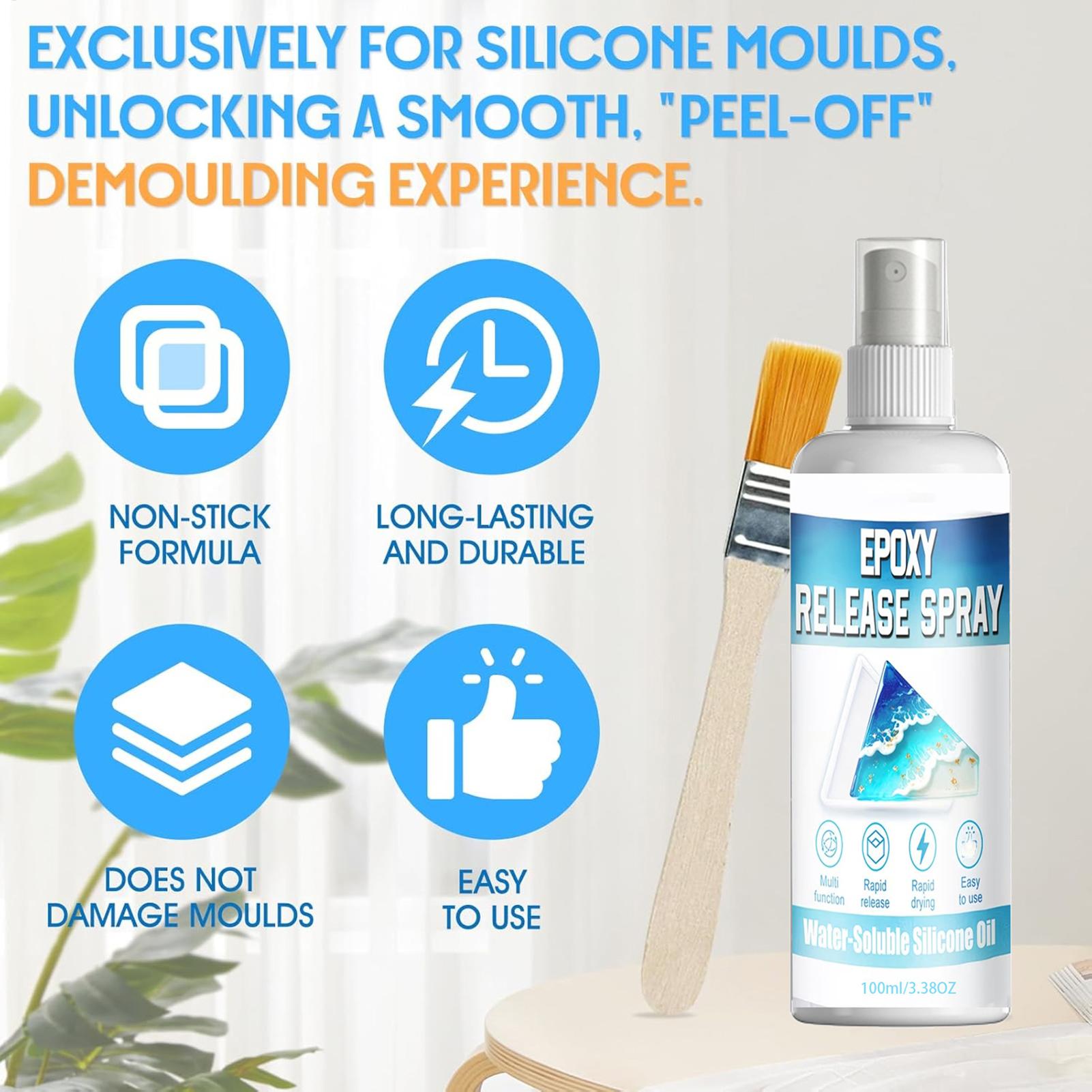 بخاخ سيليكون لتسهيل إزالة القو - مراجعة Release Spray Silicone وسعره