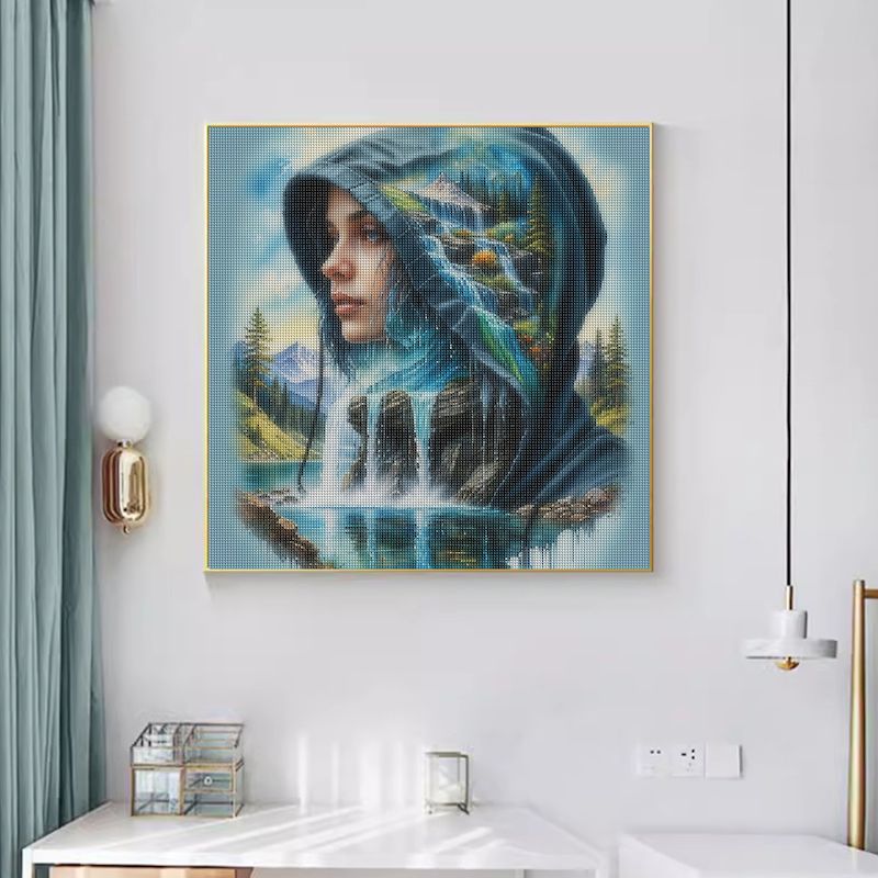 SDOYUNO Diy 5d الخيال النساء ا - مراجعة Resin Art Wallpaper وسعره