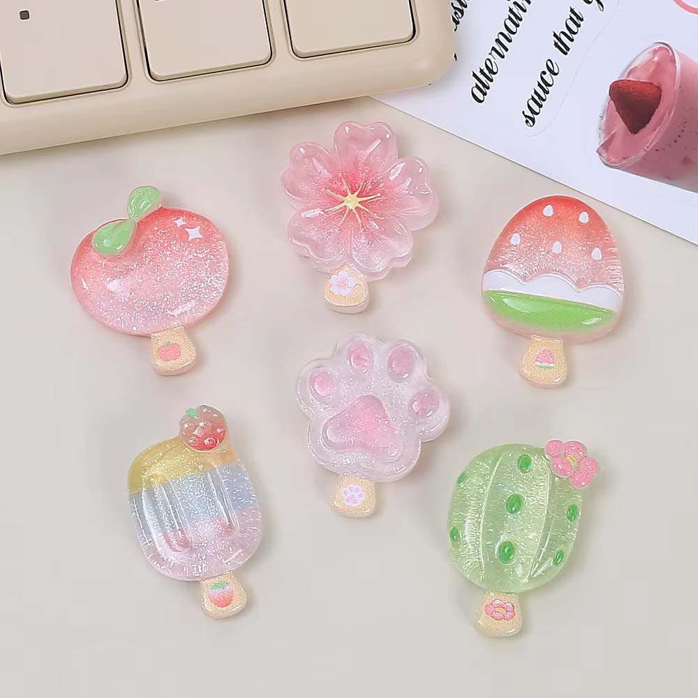 10 قطع من زينة الراتنج الشفافة - مراجعة Resin Art Case وسعره
